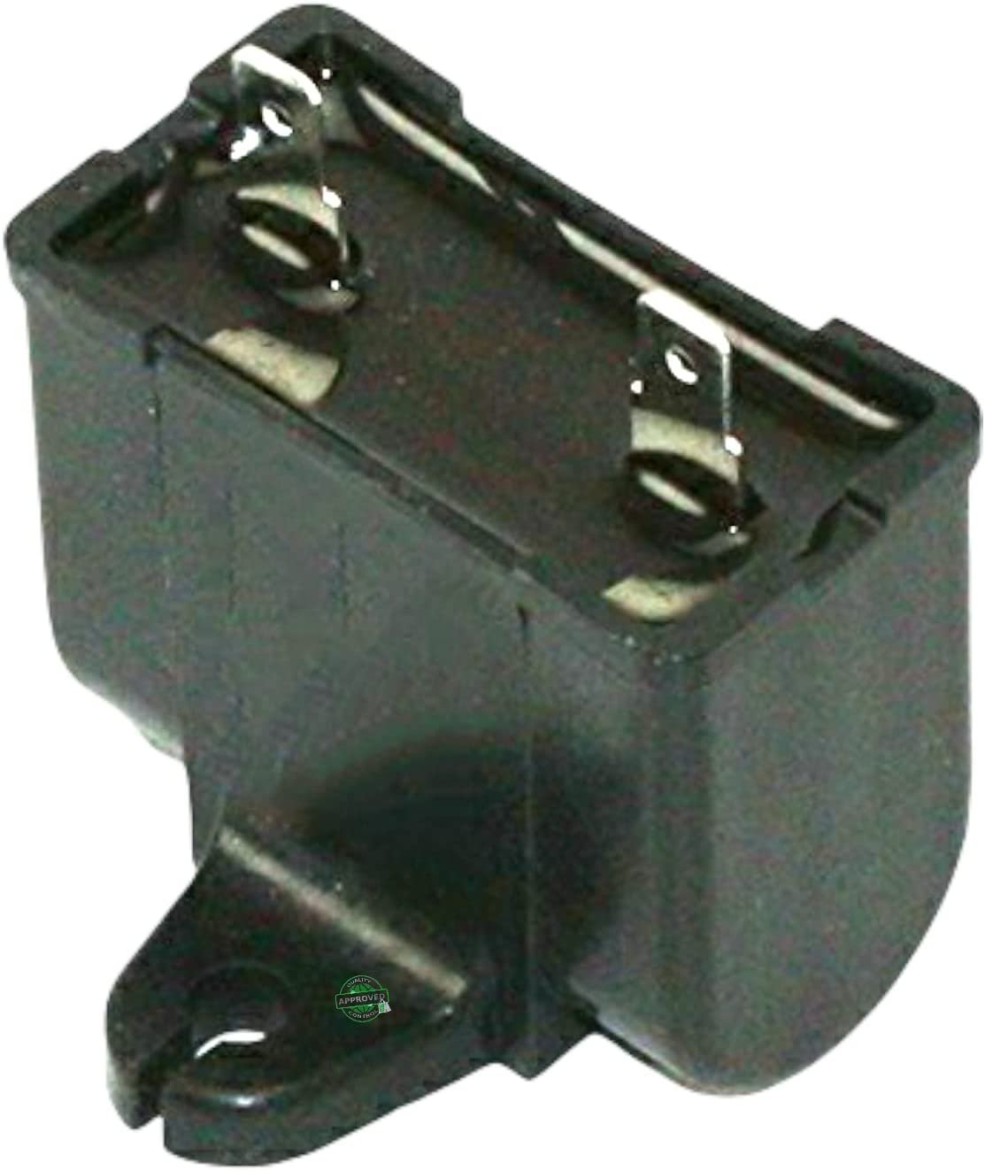 GlobPro WPW10662129 Fridge Run Capacitor 2 terminals 1" ½ length Approx. Replacement for and compatible with Whirlpool Roper KitchenAid Maytag Heavy DUTY