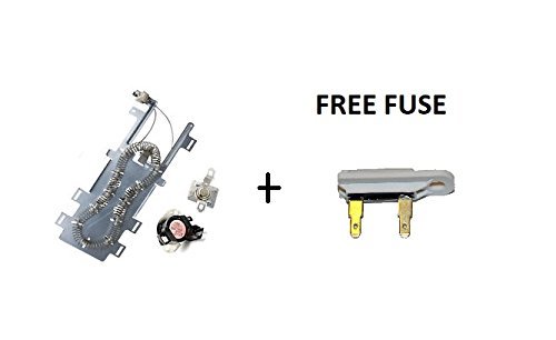 Express Parts 8544771, 279973, 3392519 Dryer Heater, Thermal Fuse and Thermostat Kit for Whirlpool, Kenmore, Maytag Dryers NEW Replaces WP8544771, WP3392519 and 8318314