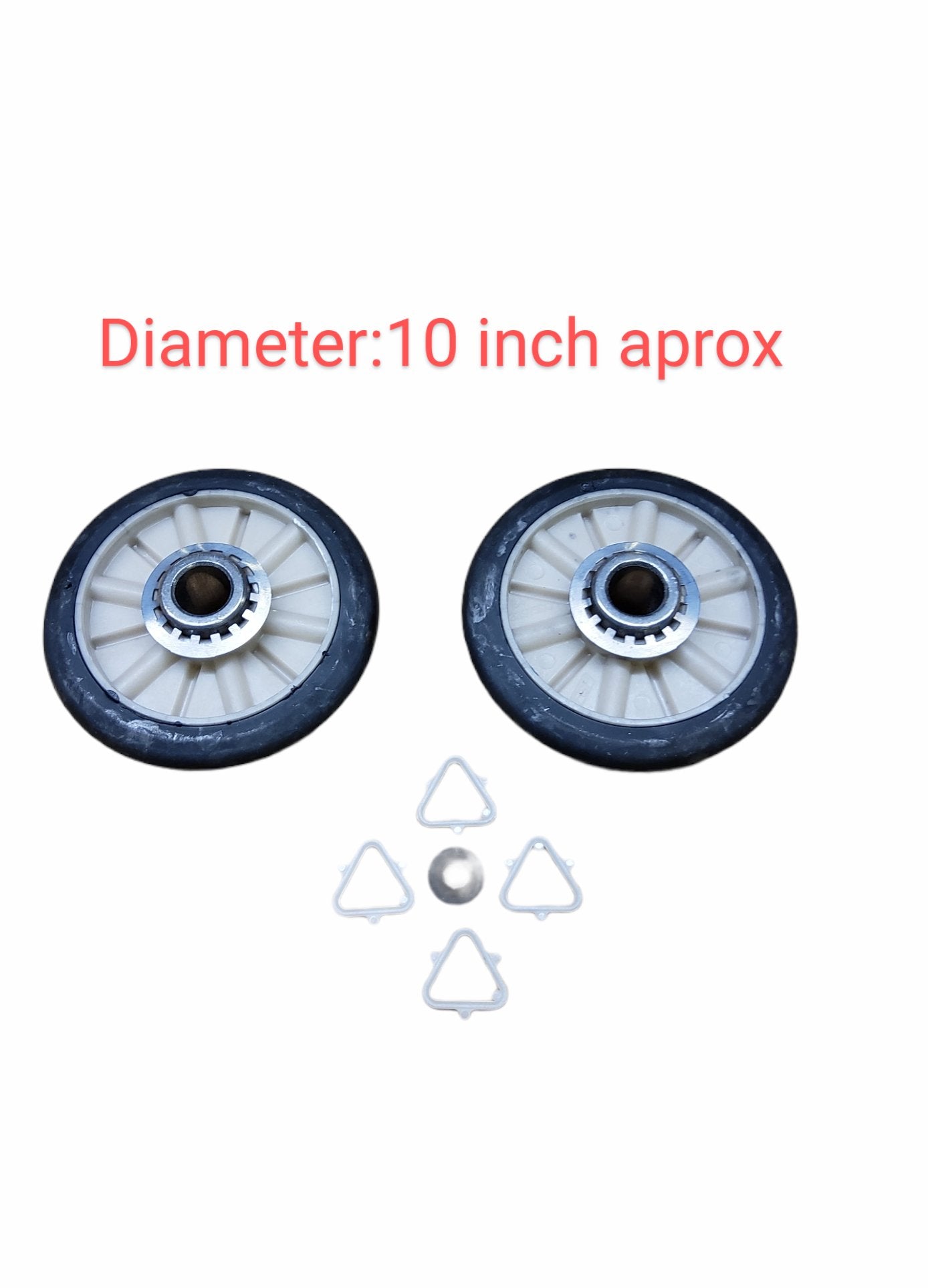349241T Kenmore Rear Drum Support Roller Kit 349241T fits Whirlpool, KitchenAid and Estate