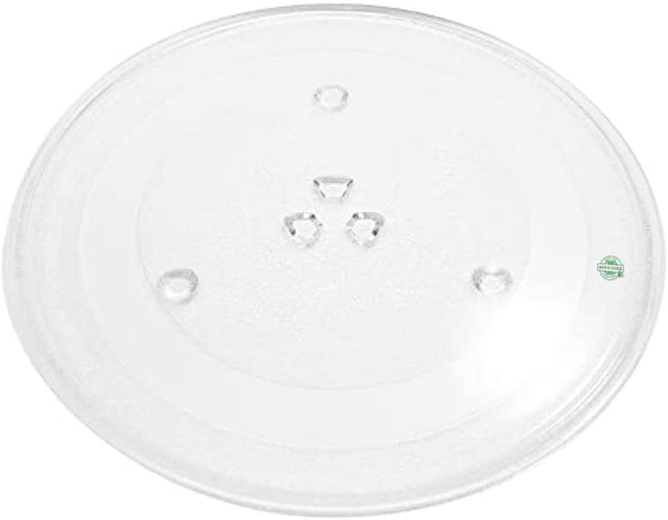 GLOB PRO SOLUTIONS WB49X10114 1167732 WB49X10205 CKD1954 Microwave Glass Tray 13" ¾ Length Approx. Replacement for and Compatible with General Electric Heavy Duty