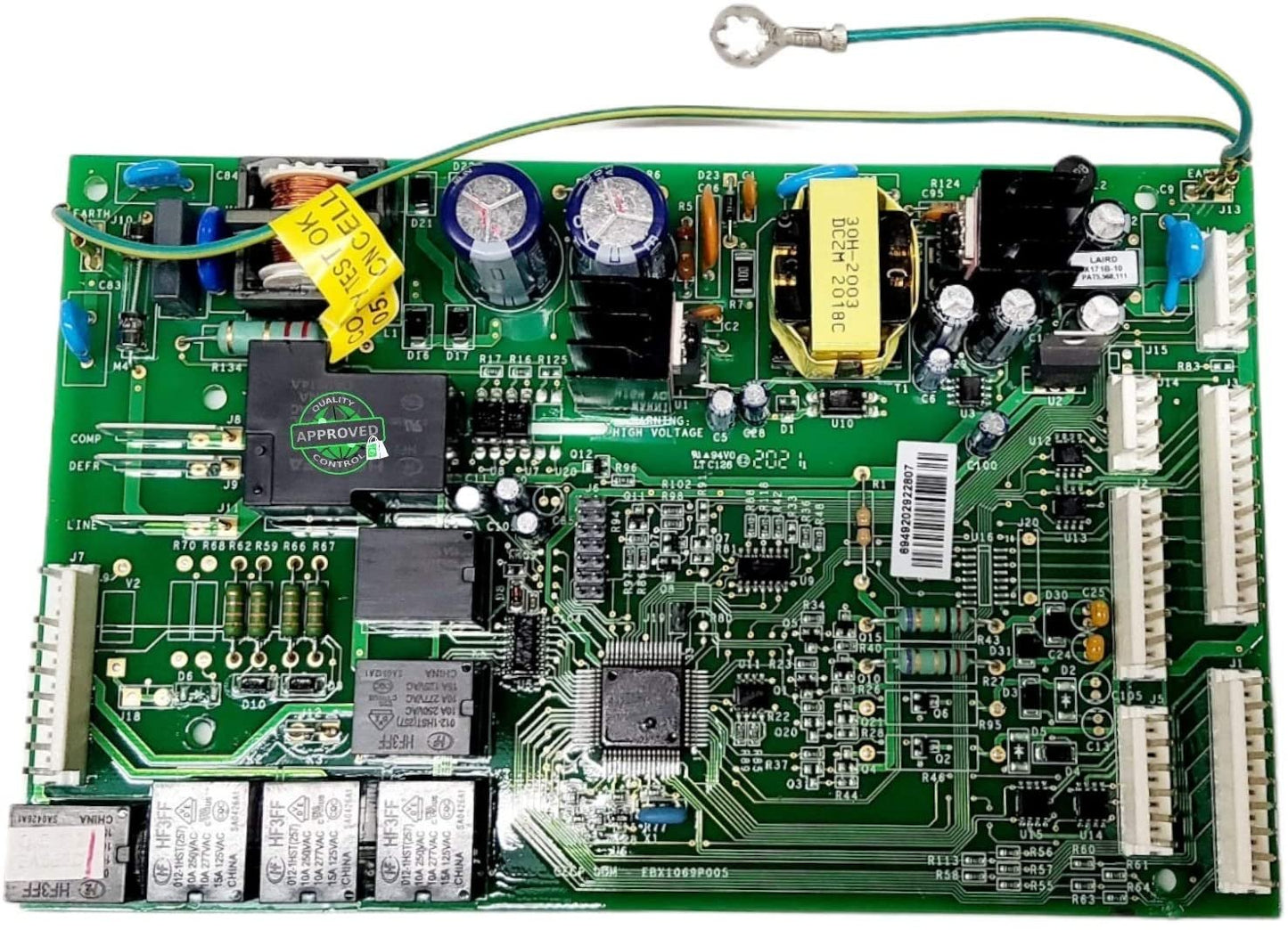 GlobPro WR55X10942P Frid Main Control Board 8" Length Approx. Replacement for and compatible with General Electric WR55X10942P Heavy DUTY