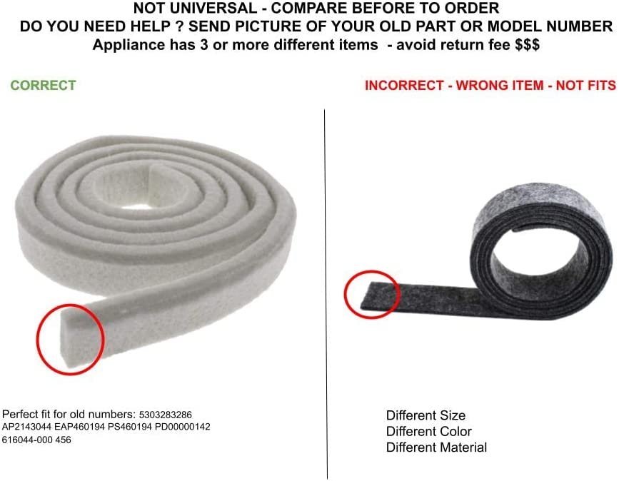 GLOB PRO SOLUTIONS 5303283286 CKD4538 Lower Felt Seal