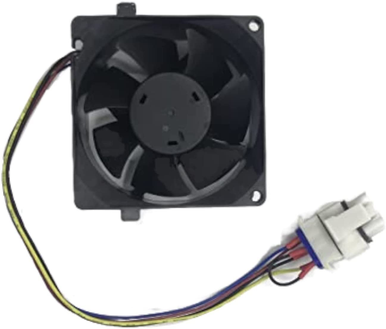 GlobPro WR60X26866 Fridge Evaporator Fan Motor 3" ½ length Approx. Replacement for and compatible with GE Heavy DUTY