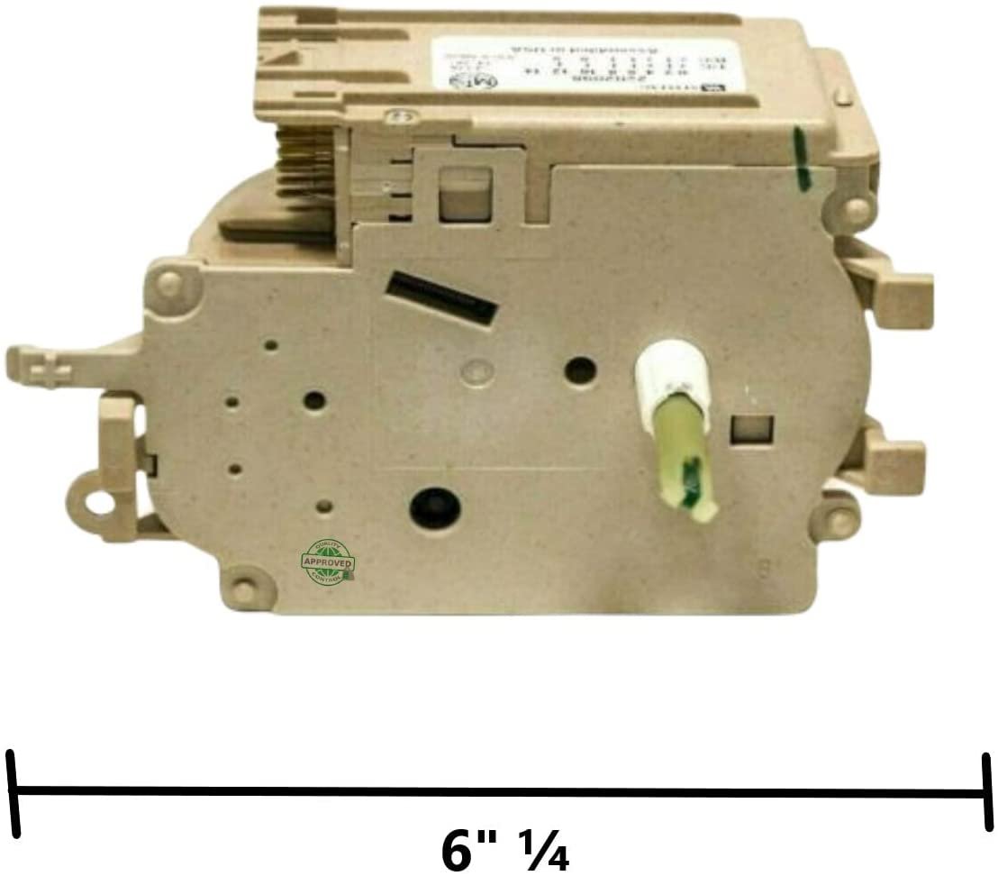 GlobPro PD00025332 AP6005796 PS11738855 EAP11738855 Washer Timer 6" ¼ length Approx. 24" terminals Replacement for and compatible with Maytag Heavy DUTY