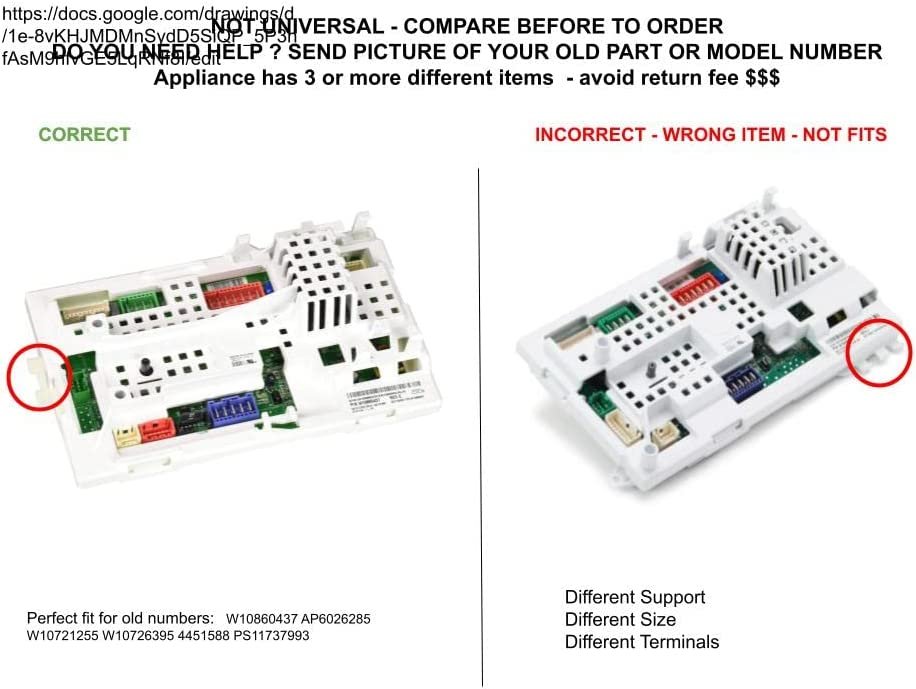 GLOB PRO SOLUTIONS AP6026285 PS11737993 EAP11737993 PD00045580 CKD4050 Control Board