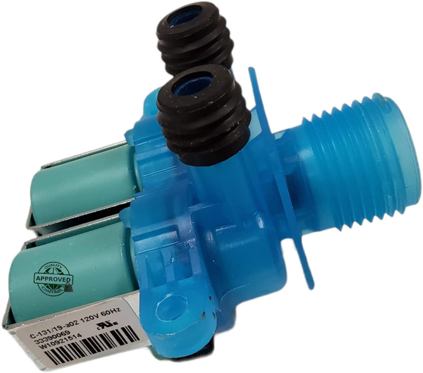 GlobPro W11168740 Washer Water Inlet Valve 2 coil Replacement for and compatible with Kenmore Whirlpool Maytag W11168740 Heavy DUTY