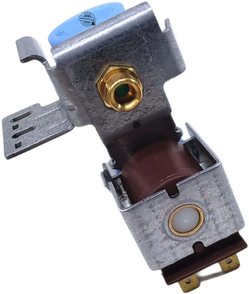 GlobPro WPW10498990 Fridge Water Inlet Valve 1 Coil 4" length Approx. Replacement for and compatible with Whirlpool KitchenAid Kenmore Heavy DUTY