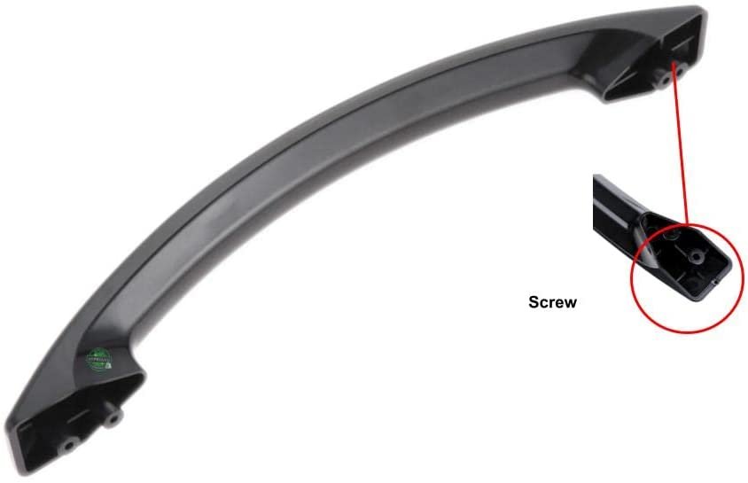 GLOB PRO SOLUTIONS 5304440323 CKD2049 Microwave Door Handle 11" ½ Length Approx. Replacement for and Compatible with Frigidaire Kenmore Heavy Duty
