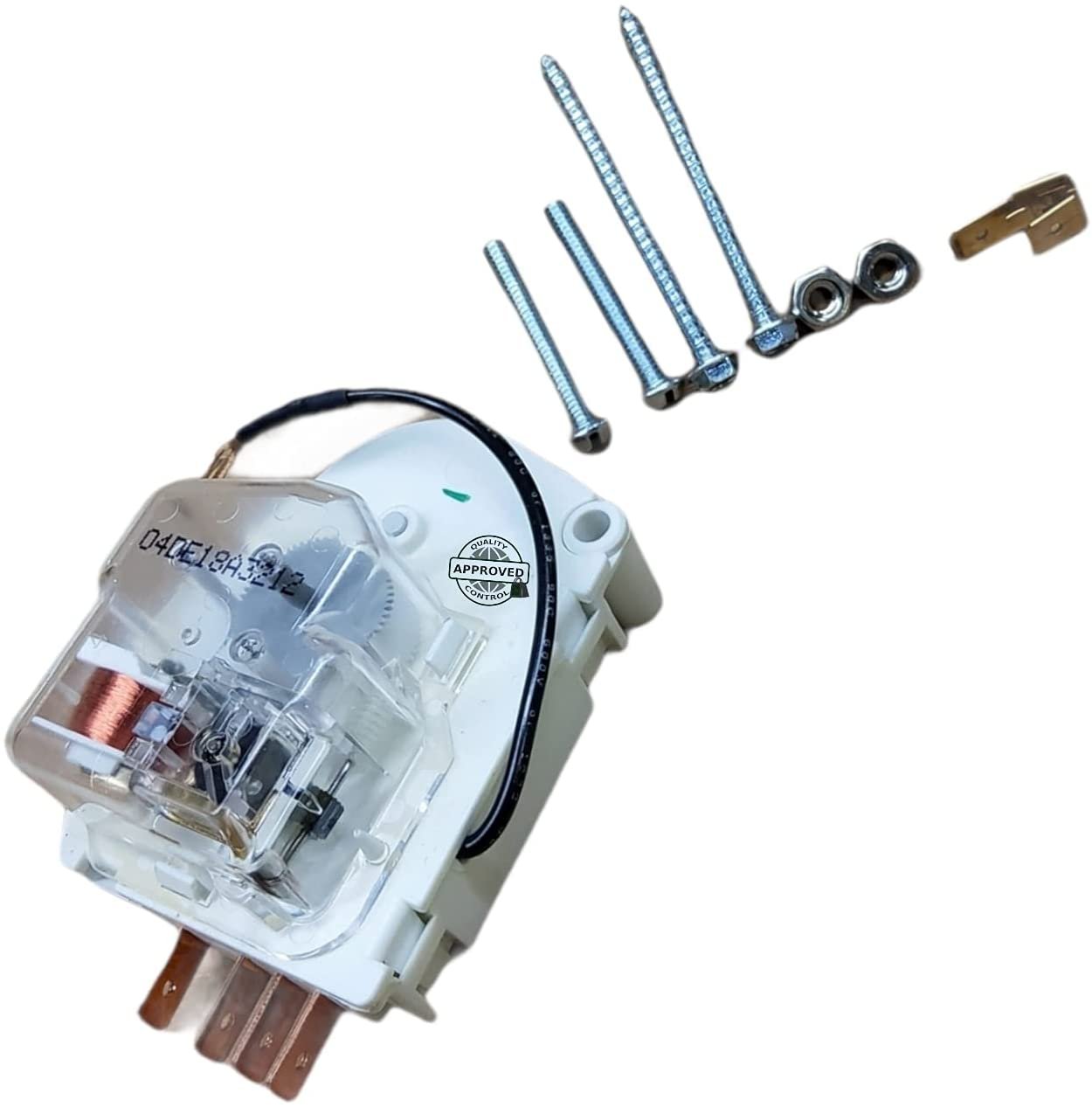 GlobPro W10822278 Fridge Defrost Timer Kit 7" ½ length Approx. Replacement for and compatible with Whirlpool KitchenAid Estate Kenmore Heavy DUTY