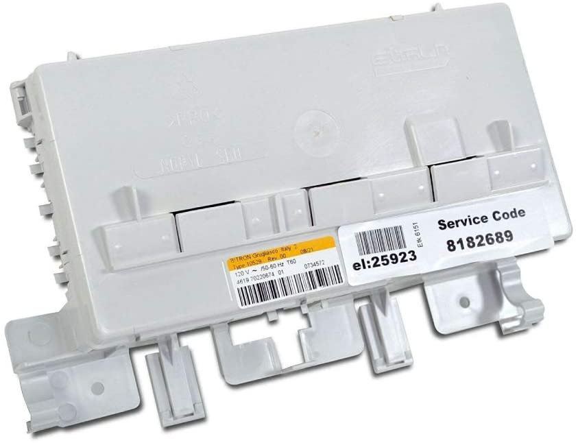 Global Solutions WP8182689 Main Control Board Washer 8182662-8182663