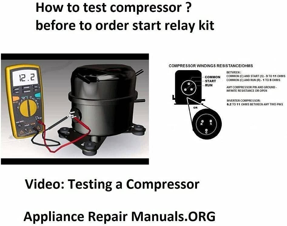 GLOB PRO SOLUTIONS W11285096 Refrigerator Start Device W11285096