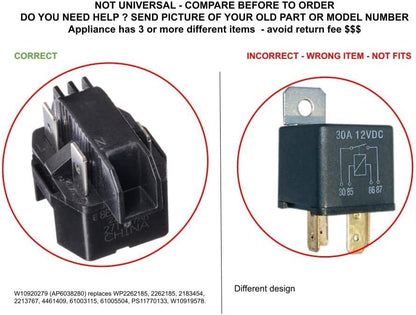 GLOB PRO SOLUTIONS w10920279 CKD3789 Relay-Strt