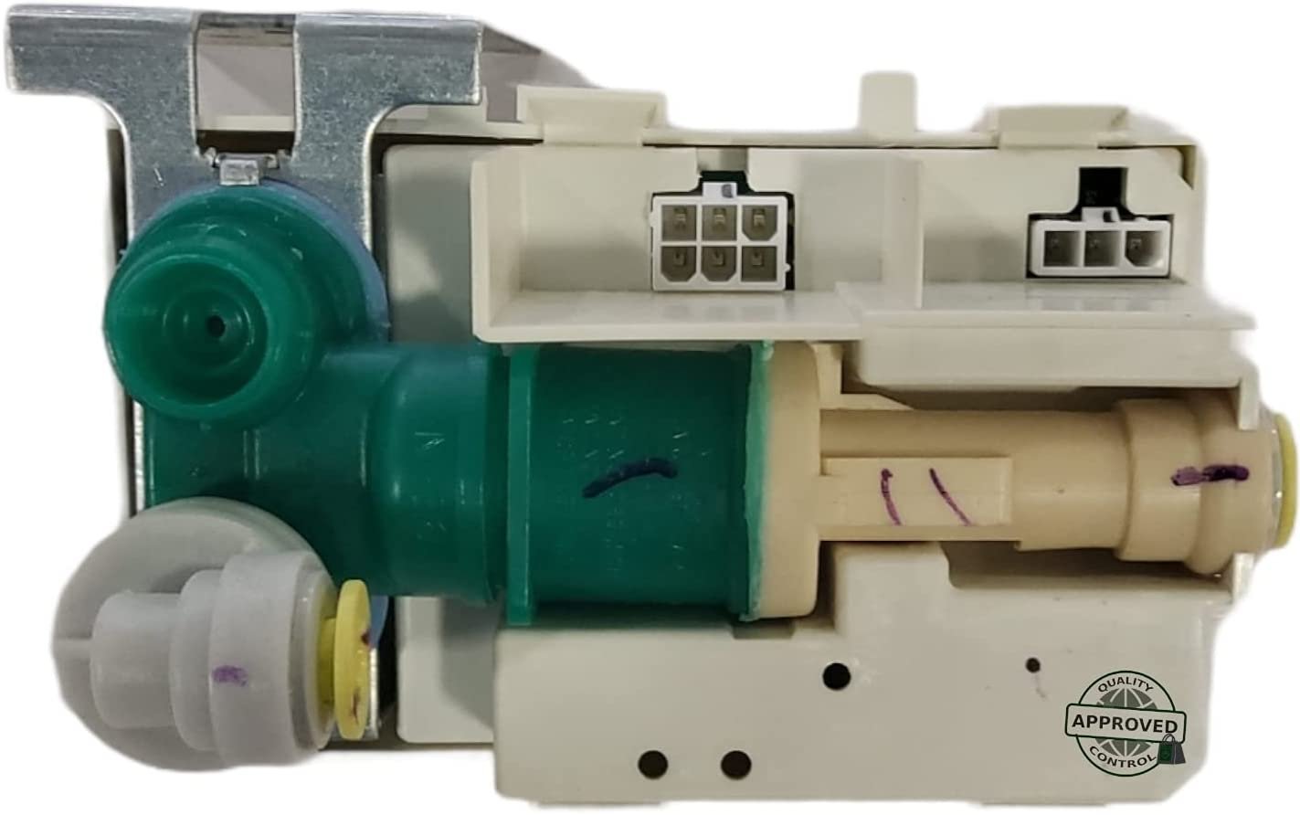 GlobPro WPW10217917 Ice Maker Water Inlet Valve 5" ½ length Approx. Replacement for and compatible with KitchenAid Whirlpool Maytag Kenmore Heavy DUTY