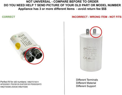 GLOB PRO SOLUTIONS WB27X0585 254536 WB27X585 CKD4636 High Voltage Capacitor