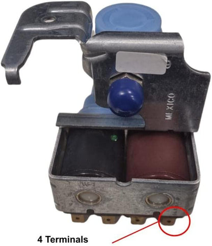 GLOB PRO SOLUTIONS 61001022 CKD2363 Refirgerator Water Valve 3" ¾ Length Approx. Replacement for and compatible with Hoover Admiral Jenn-Air Heavy DUTY