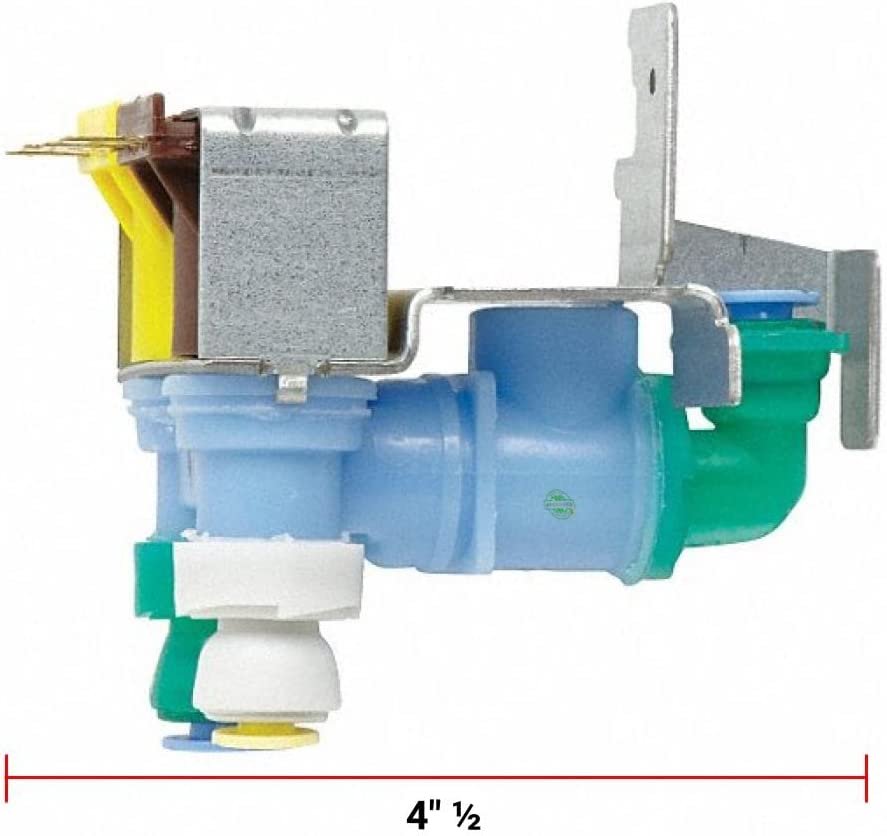 GLOB PRO SOLUTIONS 12544118 1187394 67006531 CKD2294 Refrigerator Water Inlet Valve 4" ½ Length Approx. Maytag KitchenAid Whirlpool Kenmore/Sears Heavy DUTY
