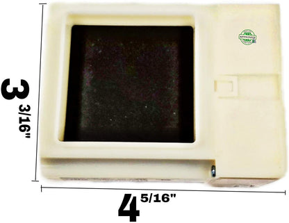 GlobPro EAP304651-PD00001394 Fridge Damper Assembly Refrigerator No Noisy Replacement for and compatible with General Electric brands include EAP304651-PD00001394 Heavy DUTY