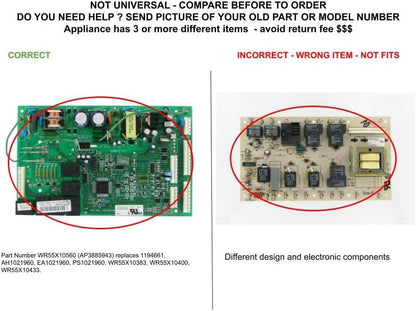 GLOB PRO SOLUTIONS AP3885943 EAP1021960 PS1021960 CKD5165 Board Asm Main Contro
