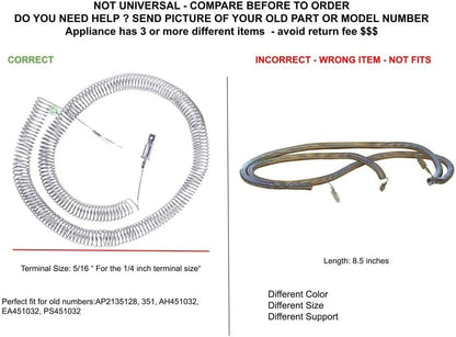 GLOB PRO SOLUTIONS 351 CKD3697 Heating Element Coil