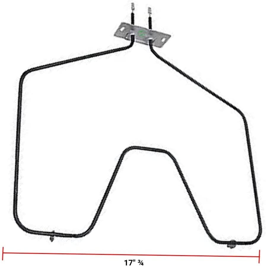 GLOB PRO SOLUTIONS AP5306676 CH44X10009 ERB44X10009 CKD1321 Range Bake 17" ¾ length Approx. Replacement for and compatible with Heavy DUTY