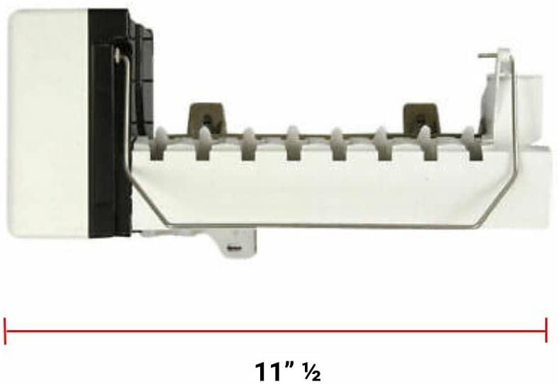 GlobPro 2155469A Freezer Ice Maker Kit including the ice maker, ice bin, inlet valve, fill tube, and hardware Replacement for and compatible with Whirlpool KitchenAid Kenmore Maytag Heavy DUTY