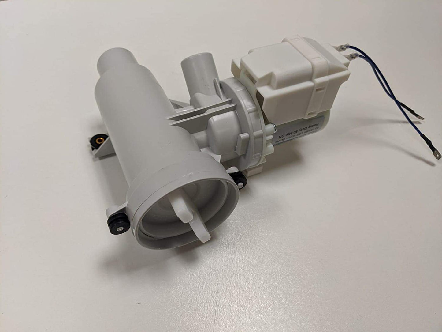 Global Solutions DP040-018 Drain Pump Assembly Wl for Whirlpool Washer 1394137, AH1766031, EA1766031, PS1766031, WH23X10026, WH23X10037.
