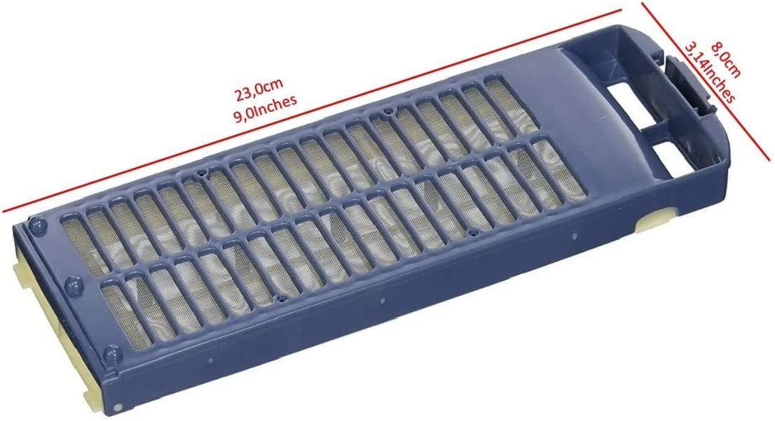 GLOB PRO SOLUTIONS WH43X10020 771482 WH43X10036 Washer Filter Assembly 9" Legth Approx. Replacement for and compatible with General Electric Heavy DUTY