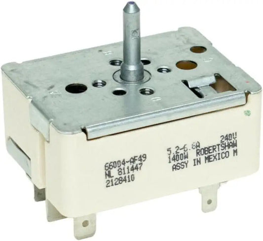 GLOB PRO SOLUTIONS WB23M0091 785303 CKD2473 Range Infinite Switch 2" ½ Length Approx. Replacement for and compatible with GE Heavy DUTY