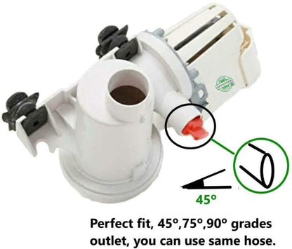 GlobPro AP6019462 Water Drain Pump Motor PS11752769 Replacement for and compatible with Maytag Heavy DUTY