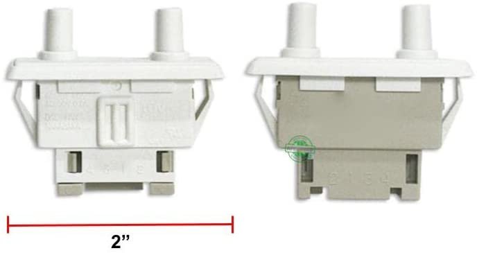 GlobPro DA34-00048A 1567024 Fridge Door Switch 2" legth Approx. Replacement for and compatible with Samsung Heavy DUTY