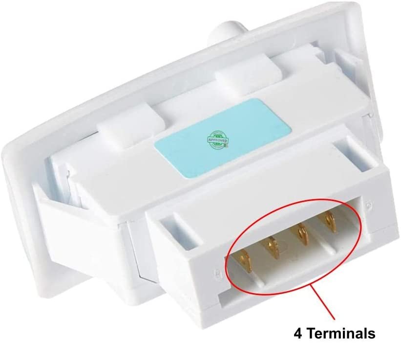 GlobPro DA34-00006C Fridge Door Switch 2" legth Approx. Replacement for and compatible with Samsung Heavy DUTY