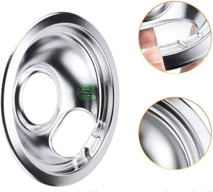 GLOB PRO SOLUTIONS W10278125 CKD5031 Chrome Drip Bowl Kit