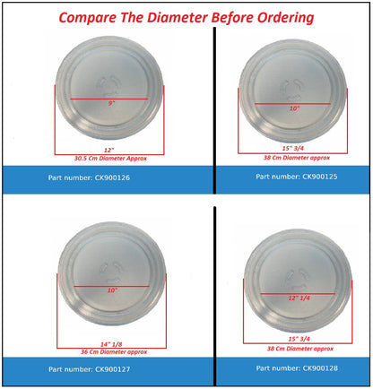 Global Solutions - Microwave Glass Turntable Tray AP6892507 - PS12728515