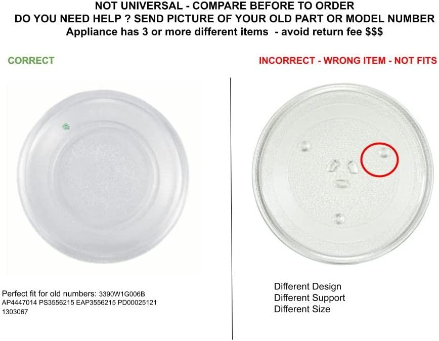 GLOB PRO SOLUTIONS 3390W1G006B CKD5852 Glass Cooking Tray