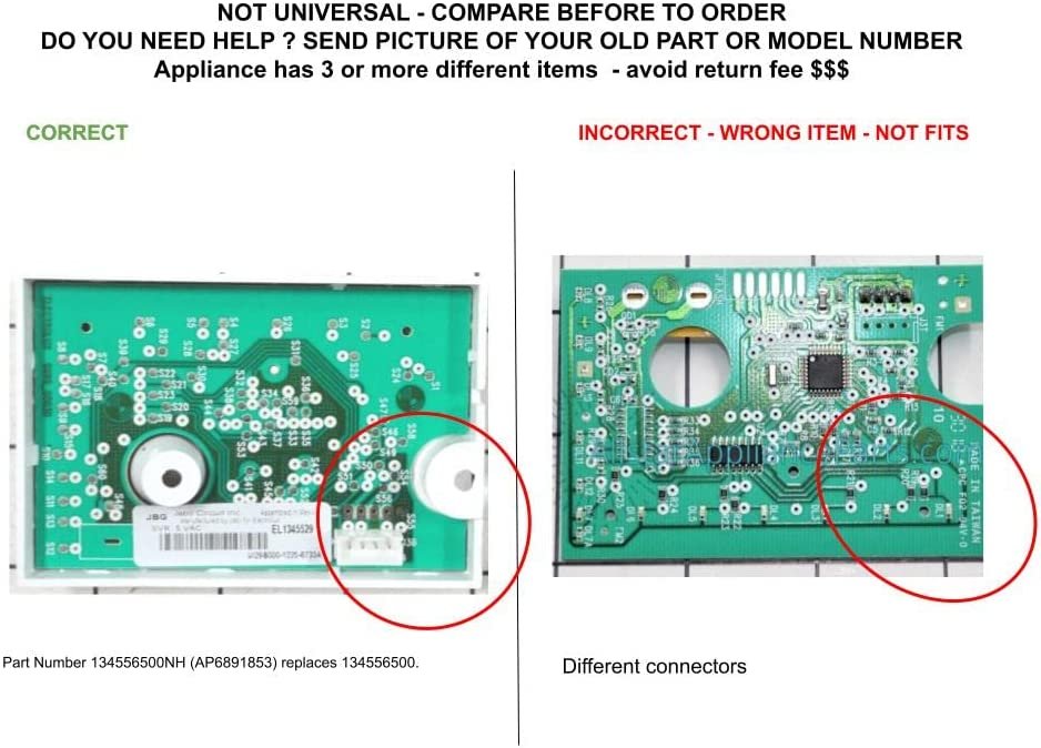 GLOB PRO SOLUTIONS 134556500NH CKD3674 User Interface Control Board