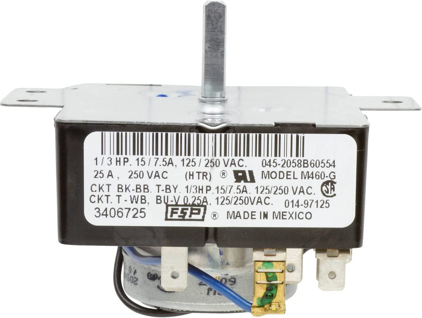GLOB PRO SOLUTIONS 3406725 Dryer Timer Heavy DUTY