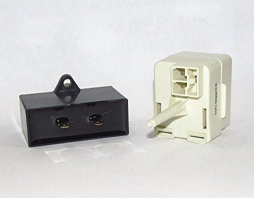 PS8746522 REFRIGERATOR START RELAY OVERLOAD &amp; CAPACITOR KIT