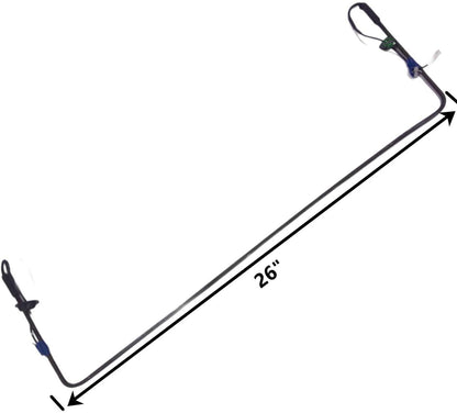 GlobPro 1470949 Frid Heater 26" length Approx. Replacement for and compatible with Maytag Whirlpool KitchenAid 1470949 Heavy DUTY