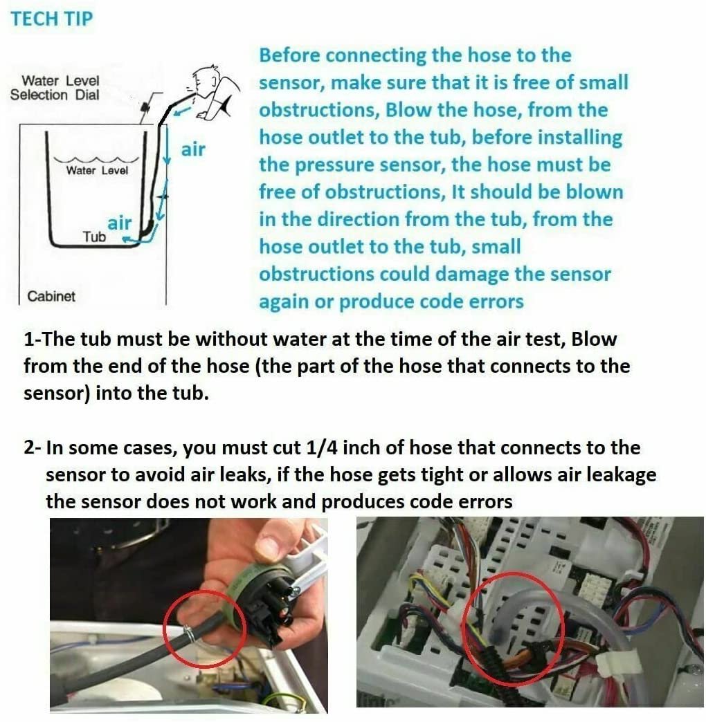 GLOB PRO SOLUTIONS AP6016601 PS11749893 EAP11749893 CKD1435 Washer Control Board compatible with Whirlpool Maytag Kenmore, W10189966-WPW10189966