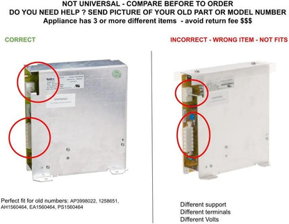 GLOB PRO SOLUTIONS AP3998022 AH1560464 EA1560464 PS1560464 CKD2979 Control-Electrical