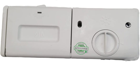 GlobPro 5304507354 Diswasher Detergent & Rinse Aid Dispenser 8" length Approx. Replacement for and compatible with Frigidaire Kenmore Electrolux Heavy DUTY