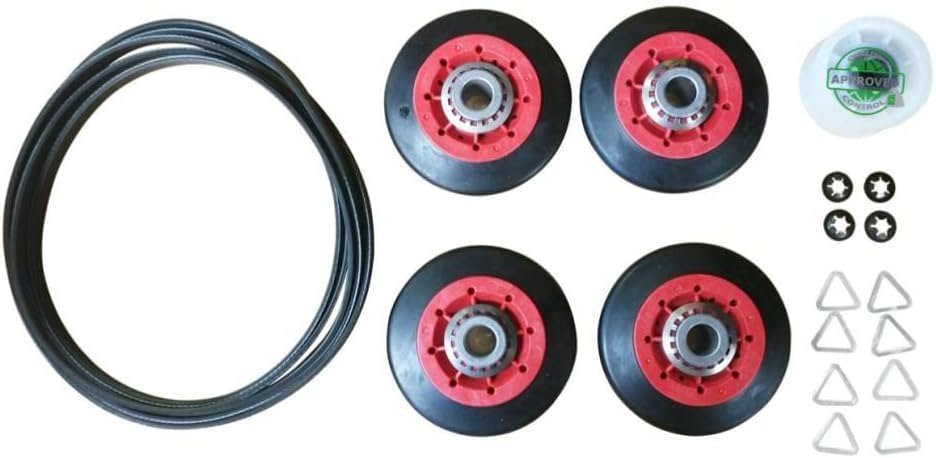 GLOB PRO SOLUTIONS 2015 587637 4392067VP 80047 CKD3104 Drum Roller, Belt, & Pulley Kit