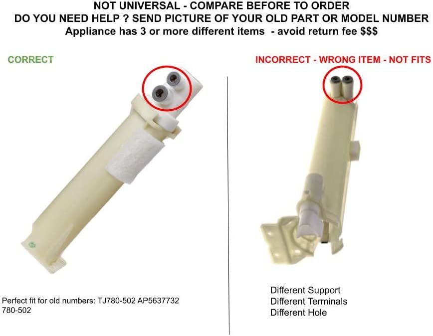 GLOB PRO SOLUTIONS 2225521 1026435 W10281559 CKD4286 Water Filter Housing