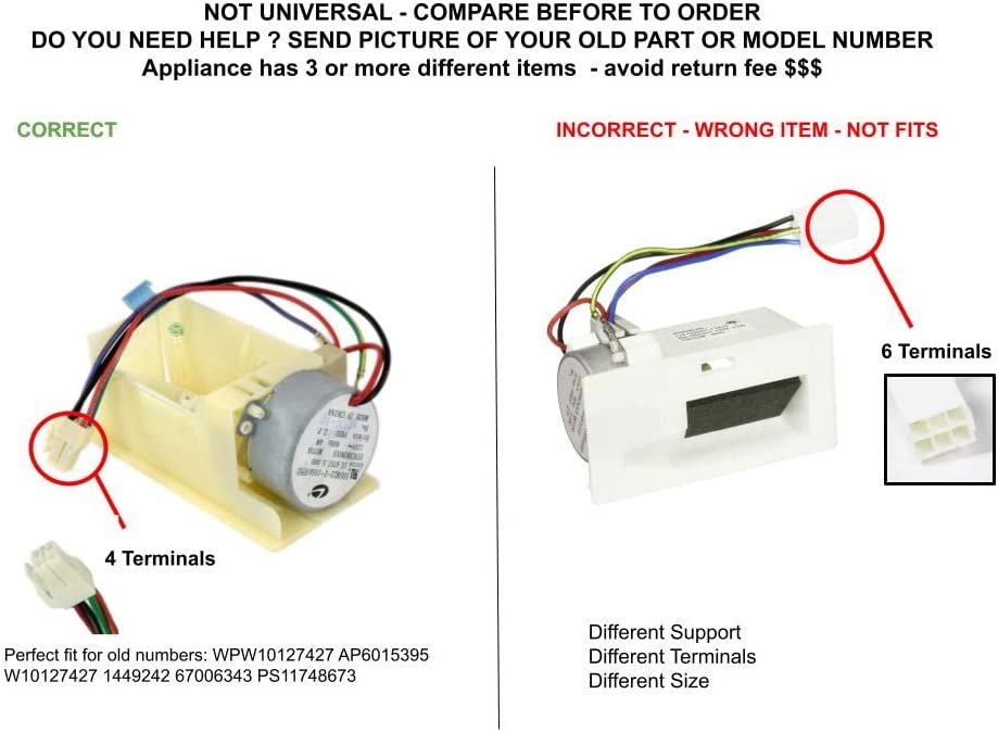 GLOB PRO SOLUTIONS WPW10127427 CKD4271 Damper Control Assembly