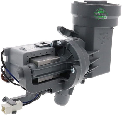 GLOB PRO SOLUTIONS WPW10605427 CKD2119 Washer Drain Pump Assembly Replacement for and compatible with Heavy DUTY