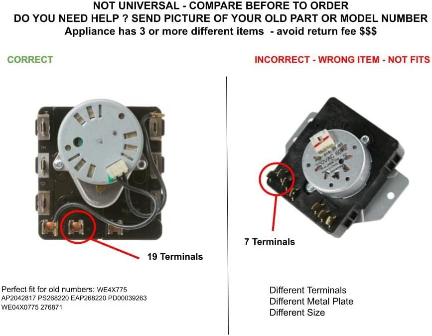 GLOB PRO SOLUTIONS WE04X0775 276871 CKD4557 Timer