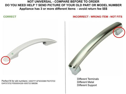 GLOB PRO SOLUTIONS 4393777 CKD4697 Door Handle (White)