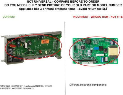 GLOB PRO SOLUTIONS AP6018711 PS11752013 EAP11752013 PD00002318 CKD3705 Control Board