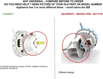 GLOB PRO SOLUTIONS 3366849 CKD3086 Pressure Switch