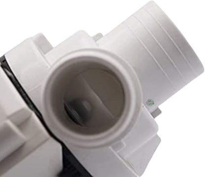 GlobPro WH23X10003 WH23X10013 WH23X8081 WH23X81 Washer drain water pump9" ¼ length Approx. Replacement for and compatible with GE Heavy DUTY